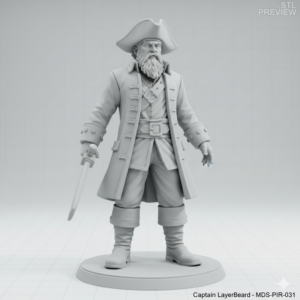 Pirat „Captain Layerbeard“